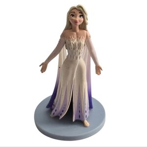 Disney Frozen 2 Elsa Spirit Dress Figurine Fifth Spirit Queen PVC Figure 4"
